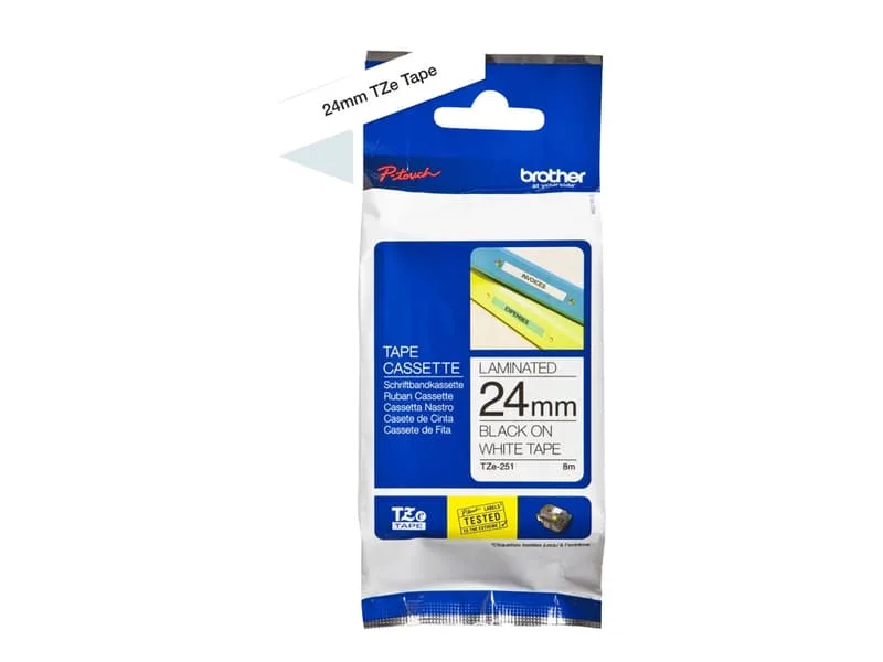 Brother märktape TZE-251