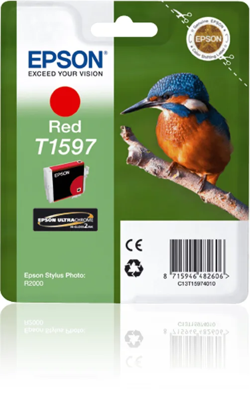 Epson Bläck Röd T1597