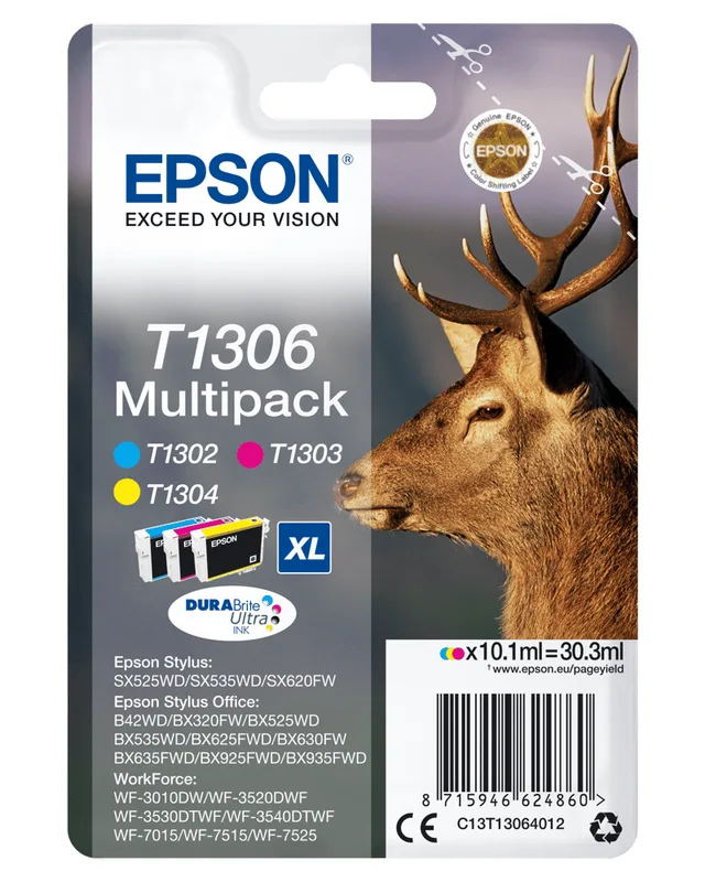 Epson T1306 C13T13064012 Bläckpatron