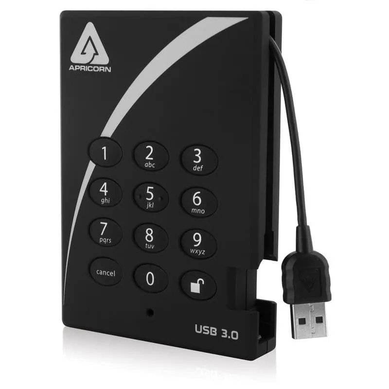 Apricorn Aegis Padlock 3.0 A25-3PL256-1000