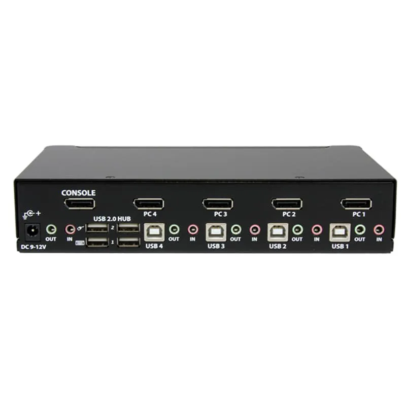 Startech 4 Port USB DisplayPort KVM Switch