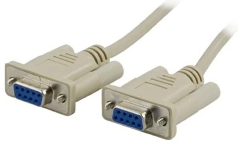 DELTACO seriell kabel DB-9 till DB-9