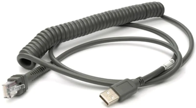 Datalogic Kabel USB CAB-524 Spiral 2.4m