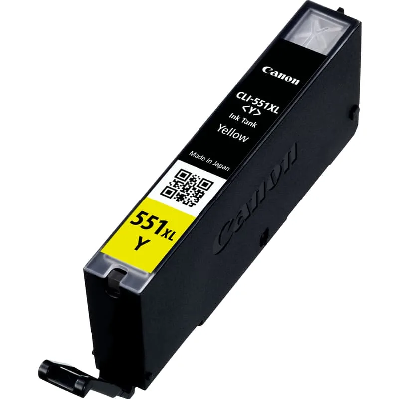Canon Bläck Gul CLI-551Y XL