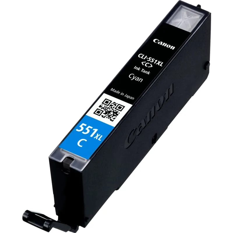 Canon Bläck Cyan CLI-551C XL