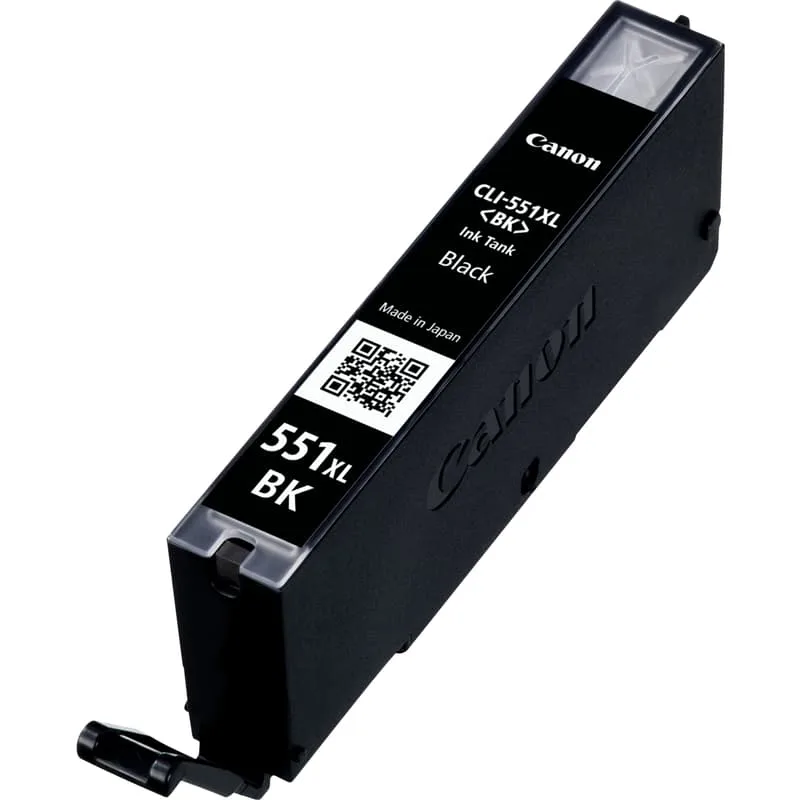 Canon Bläck Svart CLI-551BK XL