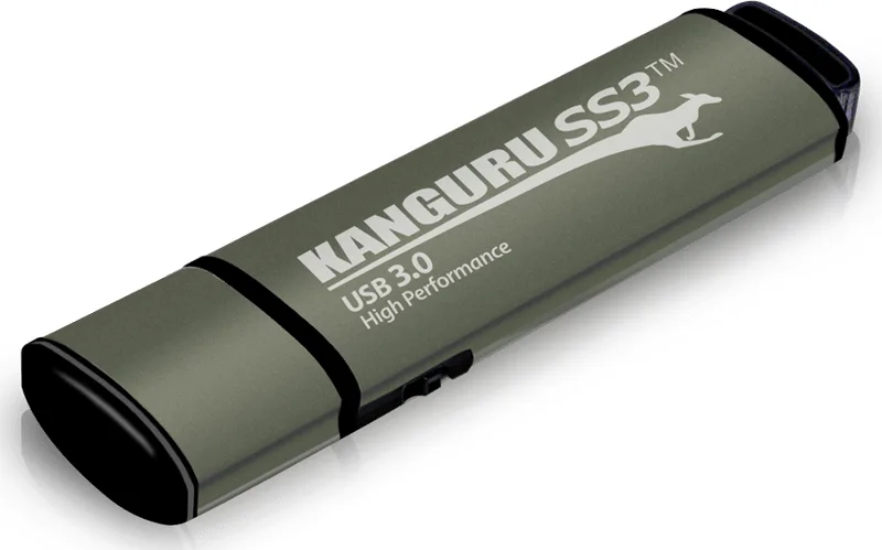 Kanguru SS3 USB 3.0-minne med skrivskyddsreglage, 16 GB