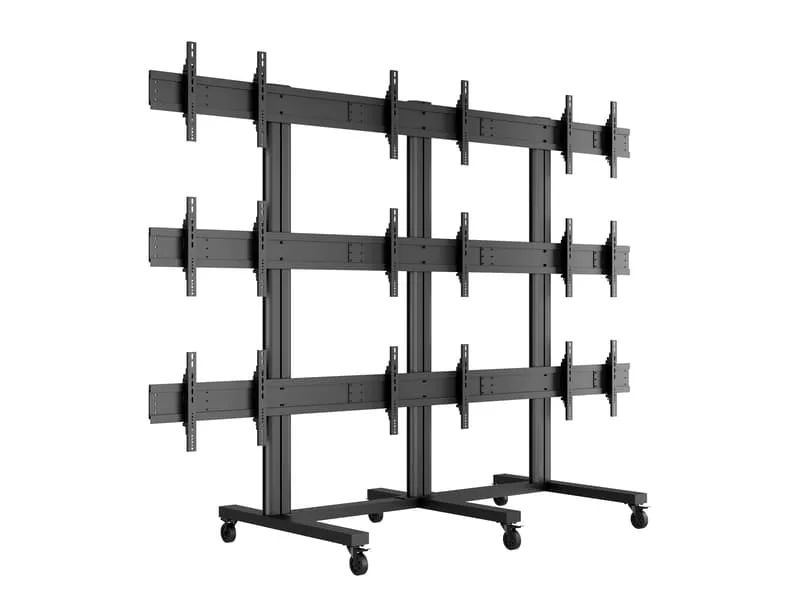 M Public Video Wall Stand 9-Screens