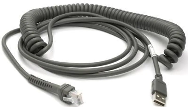 Datalogic Kabel USB Type A Coiled 4.5m