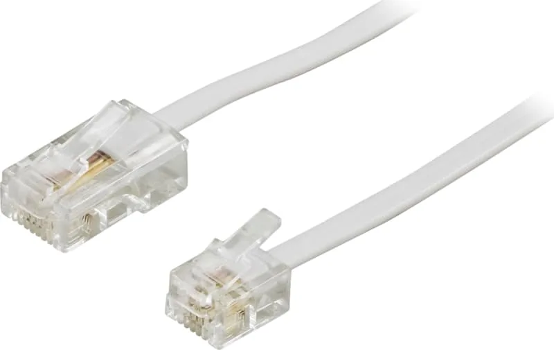 DELTACO telefonkabel - 3 m