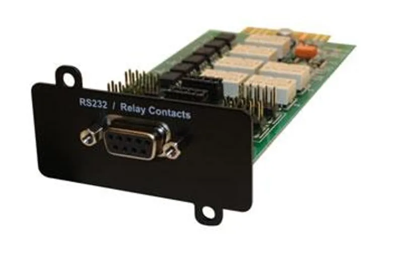 Eaton DB9 RS-232 Relay/Serial Interface Mini-Slot Card