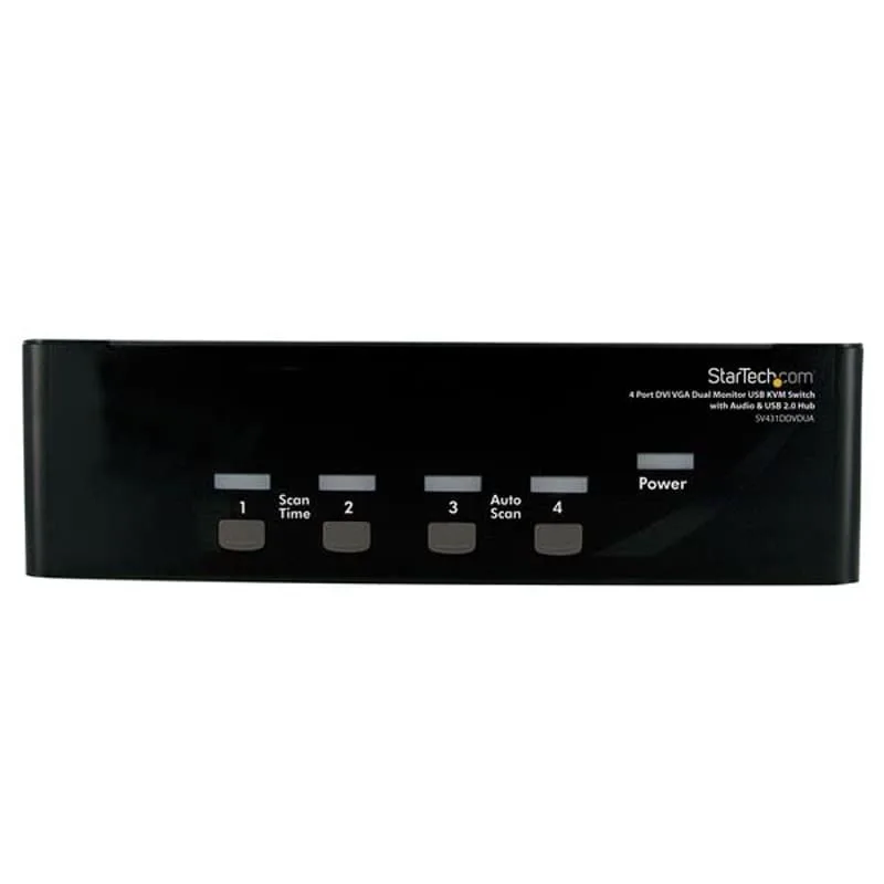 Startech StarView 4 Port DVI VGA Dual