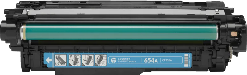 HP 654A - magenta - original - LaserJet
