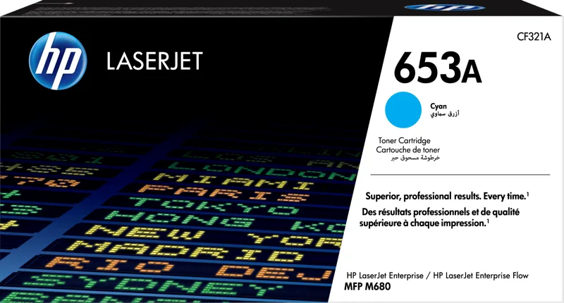 Toner Cyan 653A 16.5K - CF321A