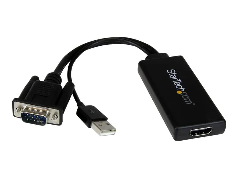 Startech VGA to HDMI Adapter +Sound