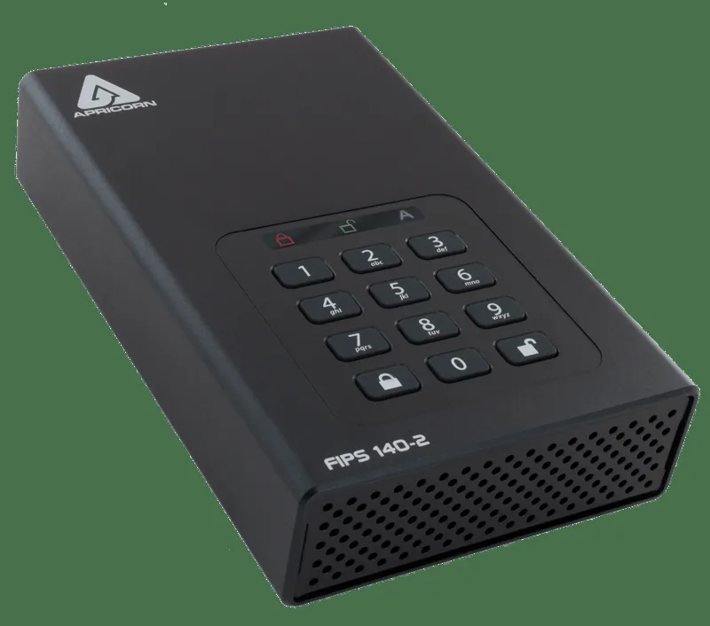 AEGIS Padlock DT 6TB Desktop Drive 256-BIT FIPS