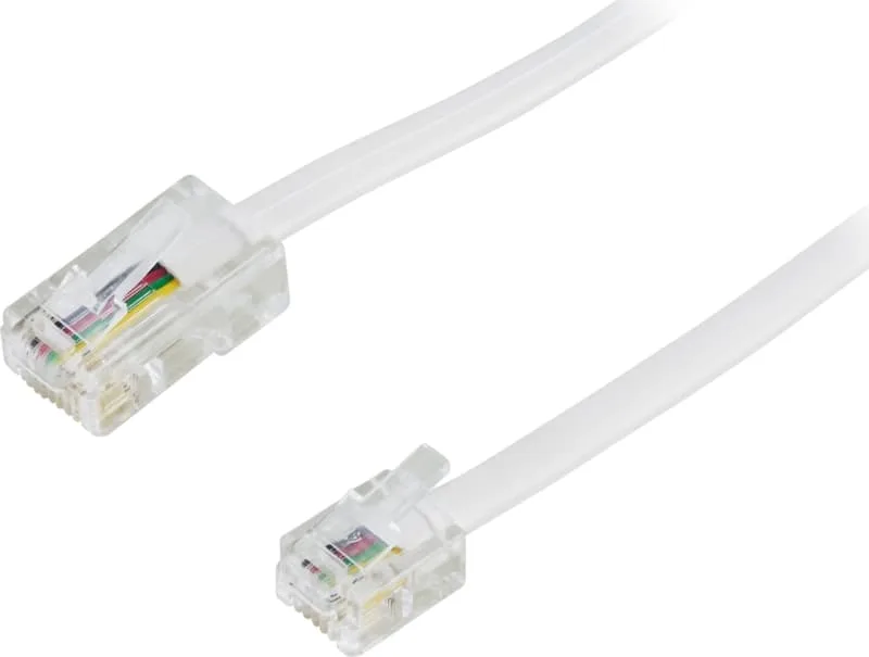 DELTACO telefonkabel - 5 m