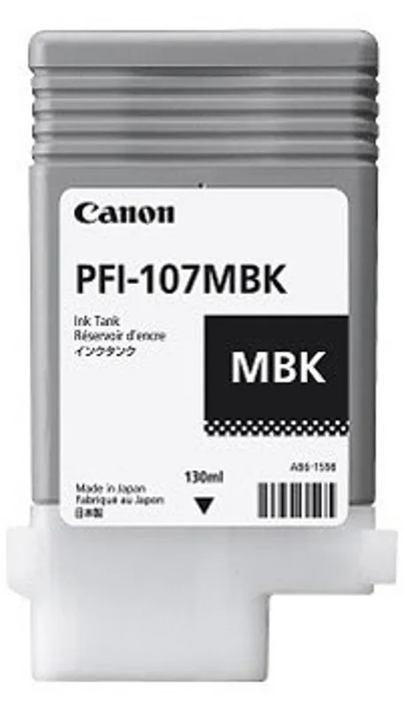 Canon Bläck Matt Svart PFI-107MBK