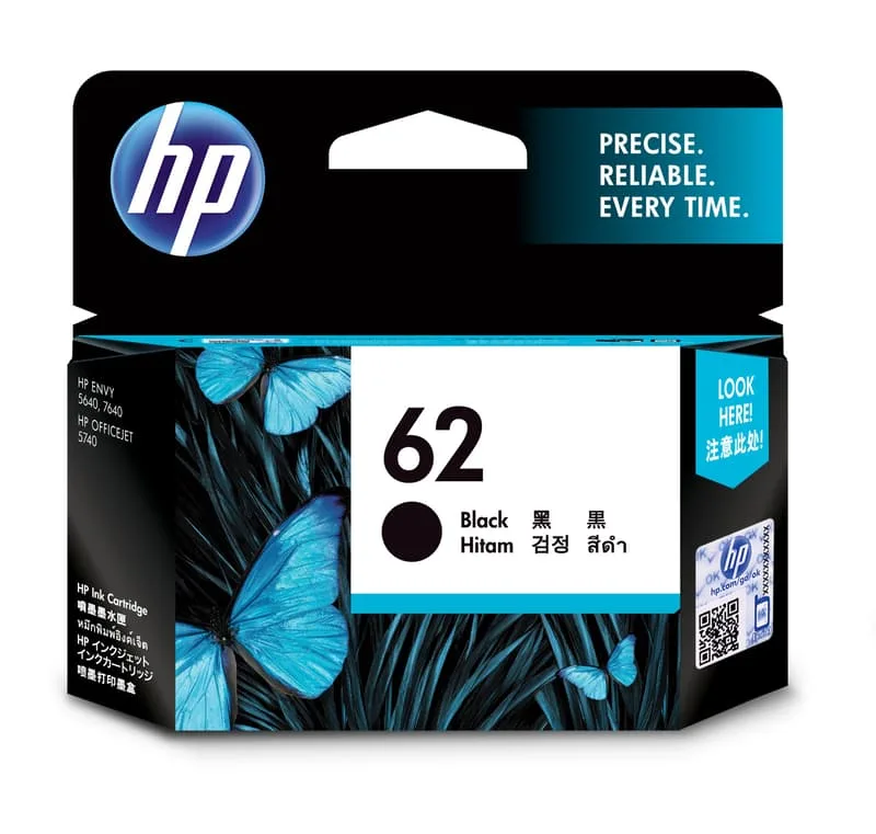 HP 62 - svart - original