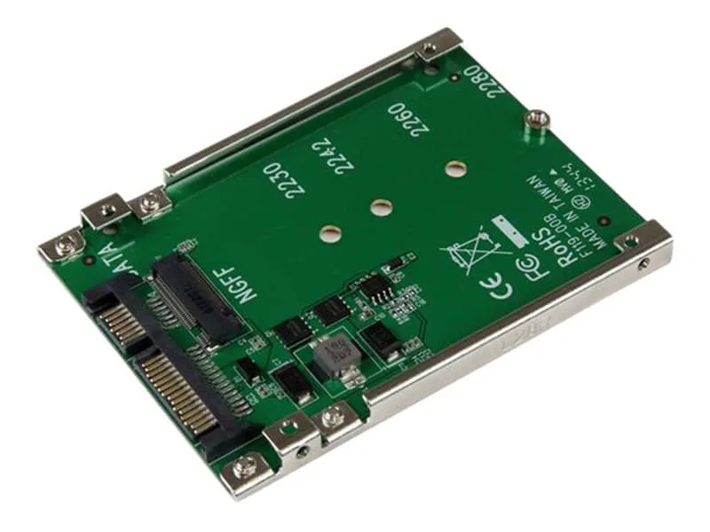 Startech M.2 SATA SSD till 2.5" SATA-adapter