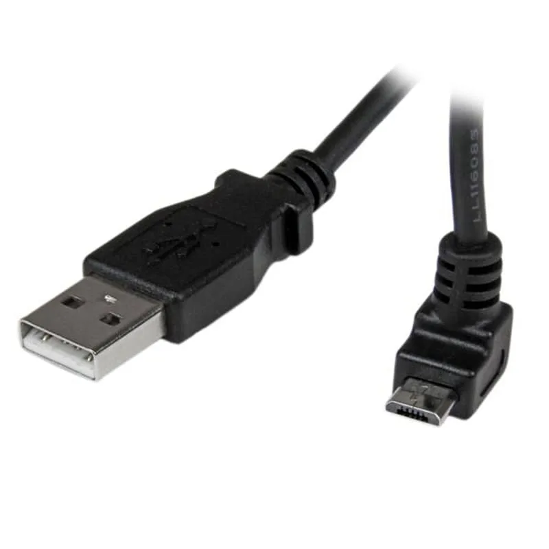Startech 1 m Micro-USB-kabel, A till uppåtvinklad Micro B