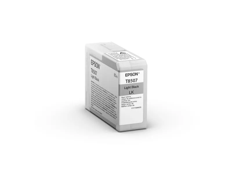 Epson Bläck Ljus Svart HD T8507 80ml