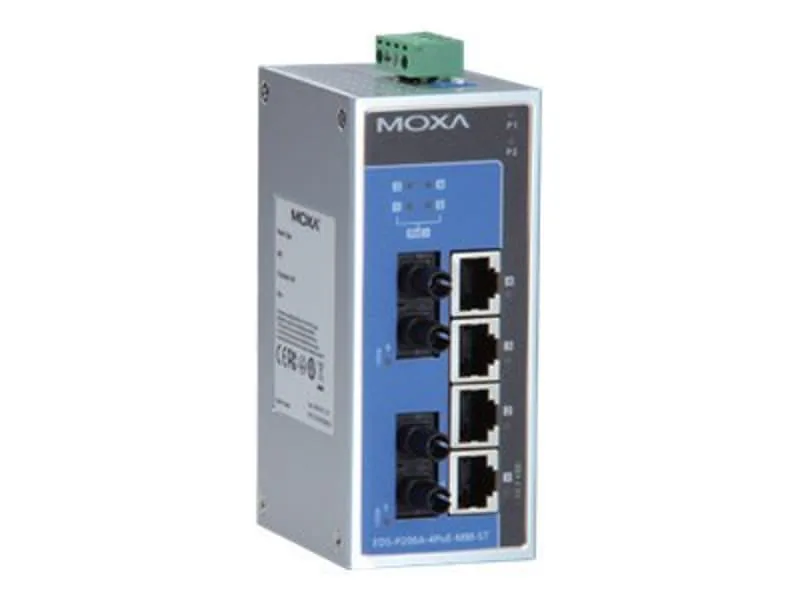 Etherdevice Switch Eds-P206A-4POE-mm-st-T