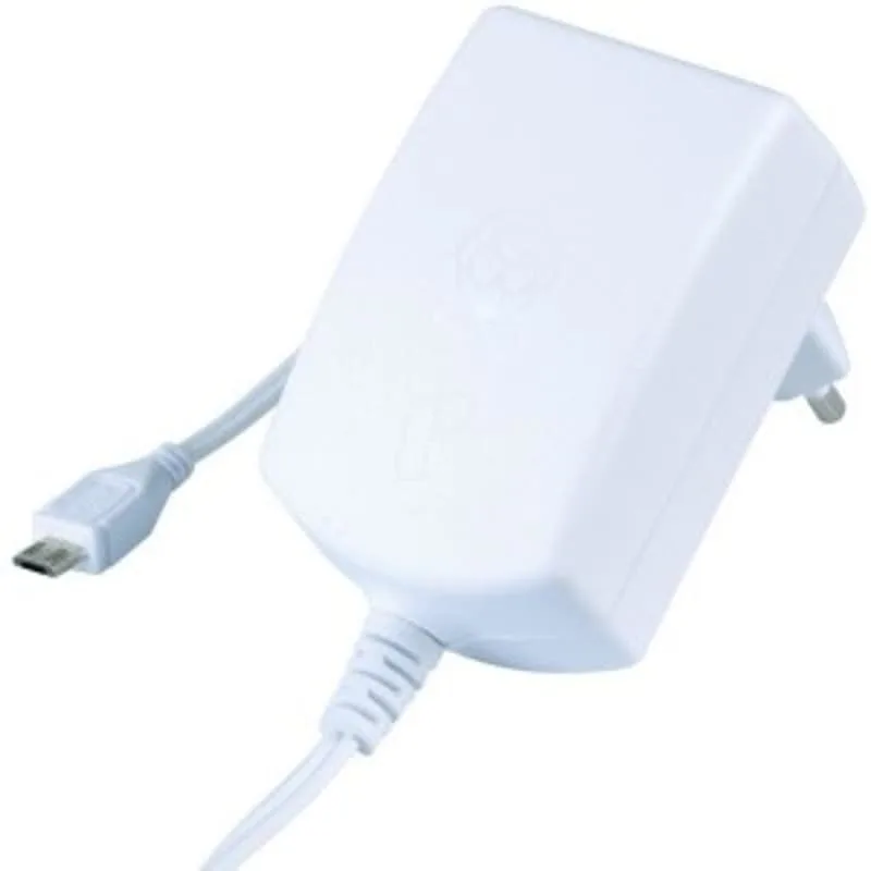 Raspberry Pi Micro USB Power Supply White