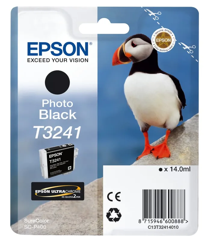 Epson Bläck Foto Svart T3241
