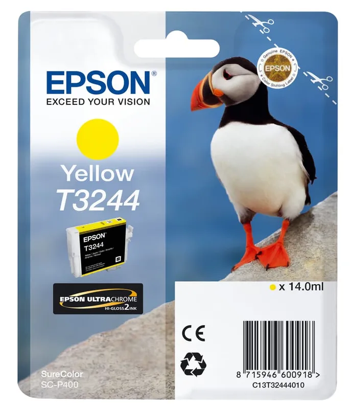 Epson Bläck Gul T3244