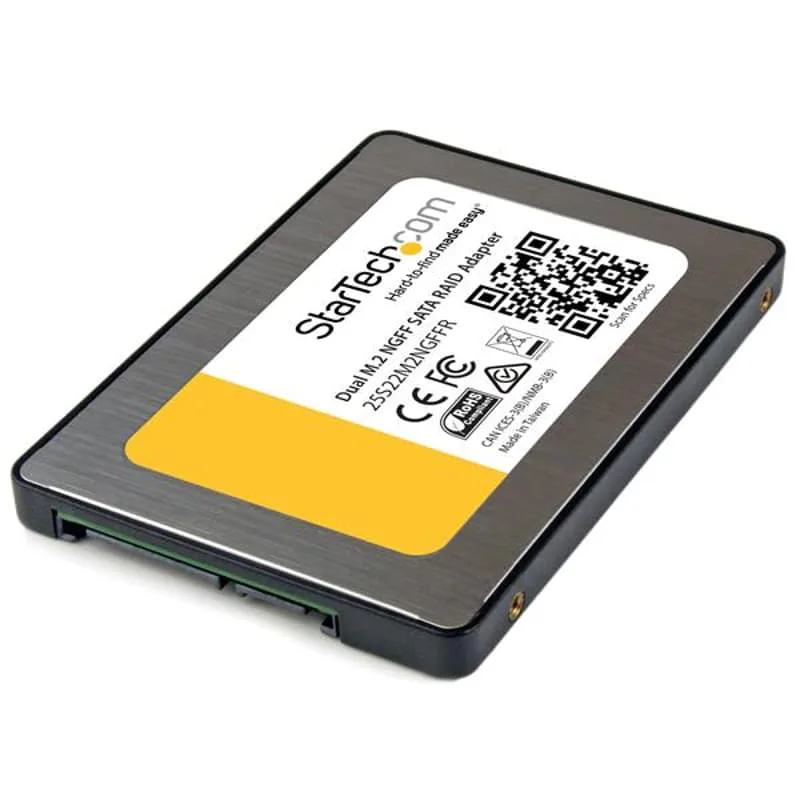Startech Dual M.2 SSD TO 2.5" SATA