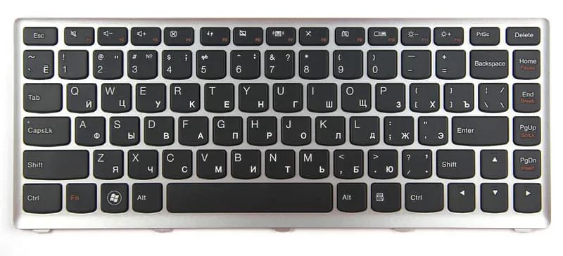 Lenovo Jmet3d1gergraysilverf Keyboard