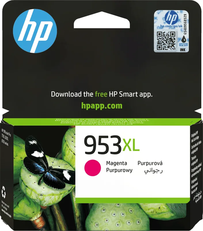 HP 953XL High Yield Magenta Original Ink Cartridge