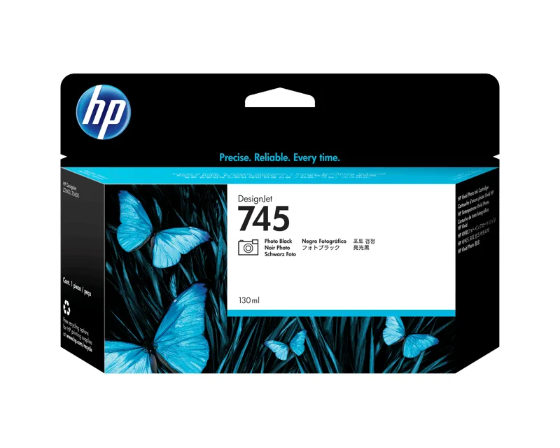 HP 745 - foto-svart - original
