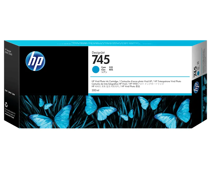 Bläck Cyan No.745 300ml - Z2600/Z5600