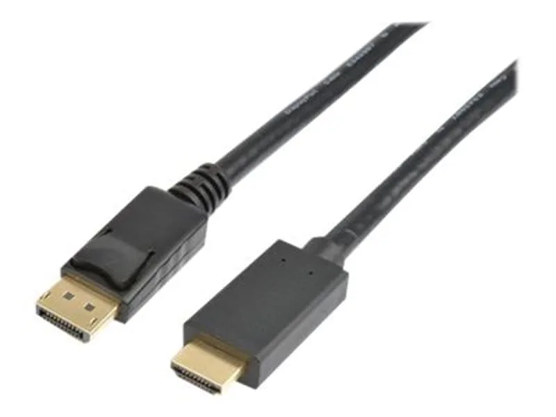 Prokord Displayport till HDMI 2M svart