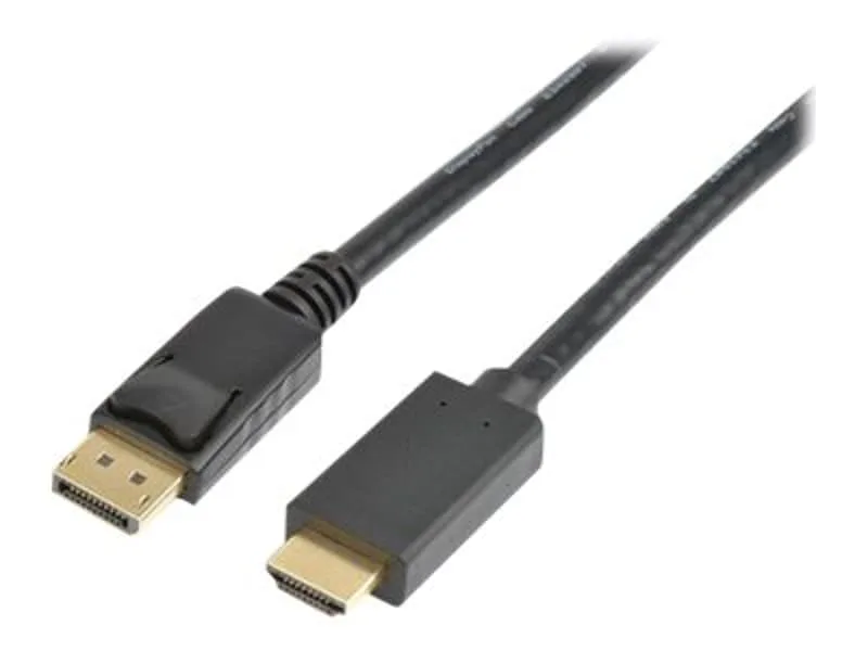 Prokord Displayport till HDMI 3M svart
