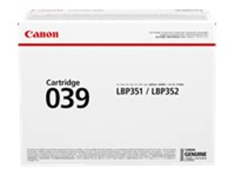 Canon Toner Svart 039 11k