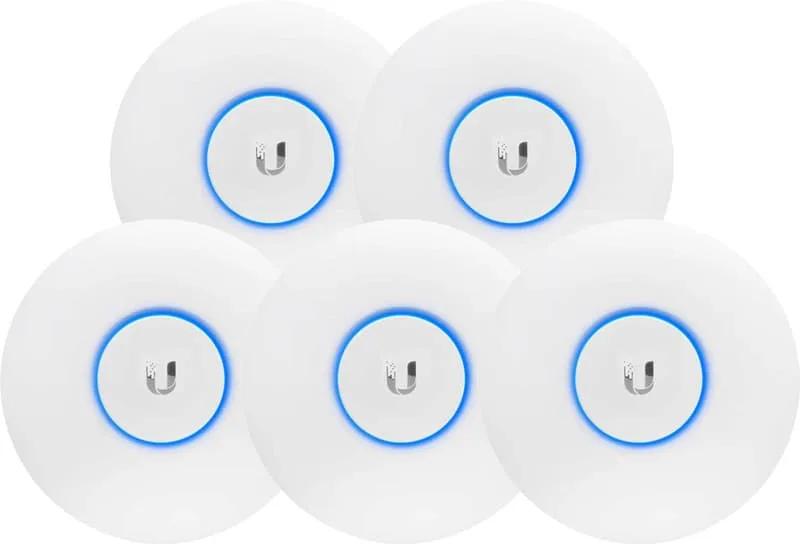 Ubiquiti Networks UniFi AC PRO, Wireless AC1750, PoE+, 5-pack