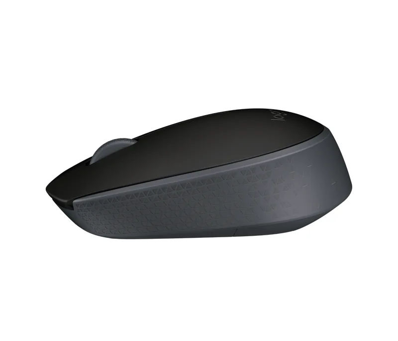 Logitech - M171 RF Wireless Optical 1000DPI Ambidextrous Black