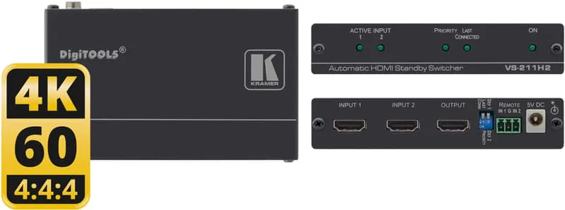 Kramer Vs-211H2 Automatic 4K Uhd HDMI Standby