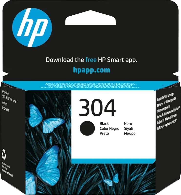 HP 304 Svart