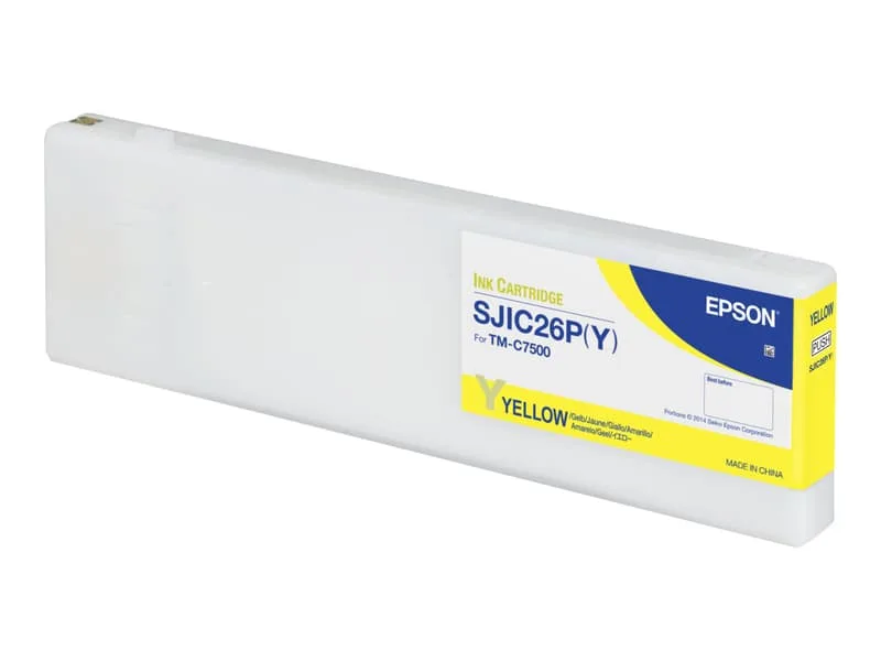Epson SJIC26P(Y) - gul - original