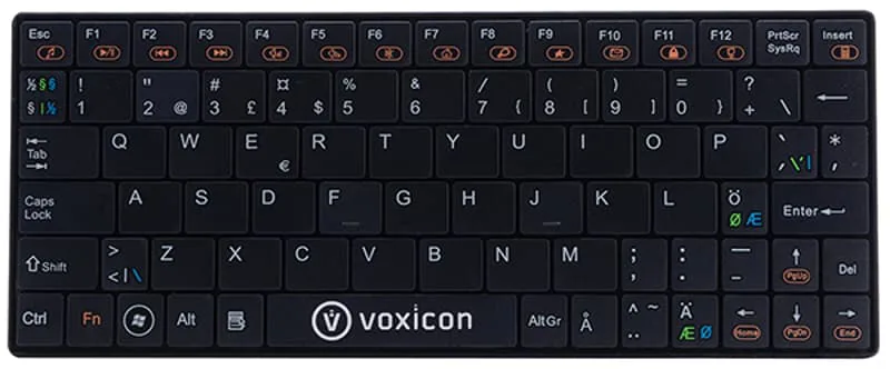 Voxicon Ultra-Slim Mini SM411 Tangentbord