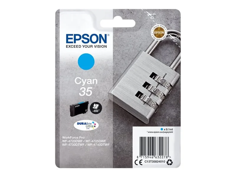 Epson Bläck Cyan 35 9.1ml