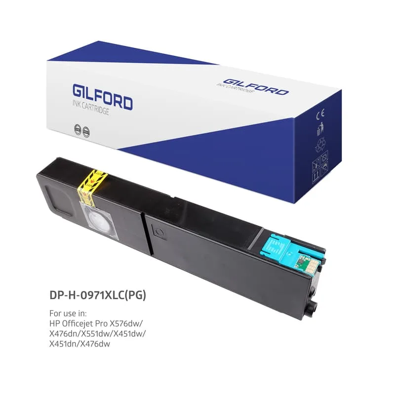 Bläck Cyan No.970XL 9,2K