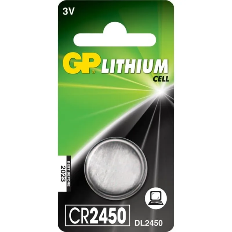 Knappcell Lithium CR2450 3V