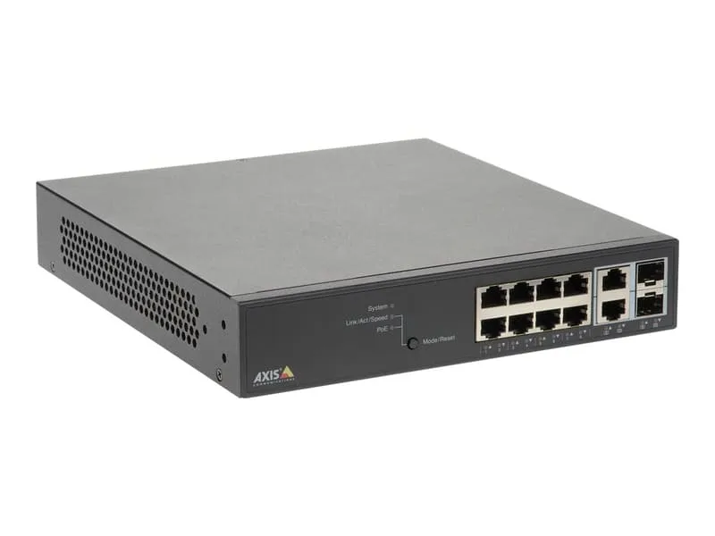 Axis T8508 PoE+ nätverksswitch 8 portar