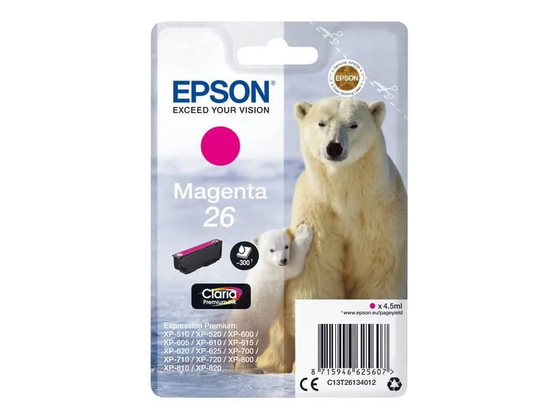 Epson 26 - gul - original