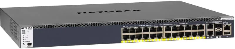 NETGEAR M4300-28G-PoE+ switch 28 portar